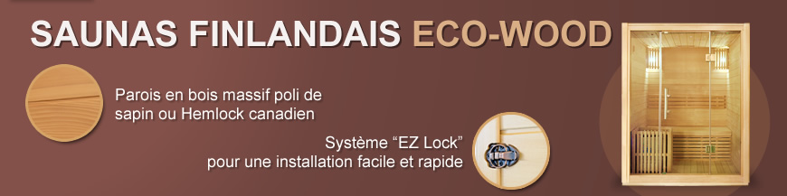 Saunas finlandais Eco-Wood