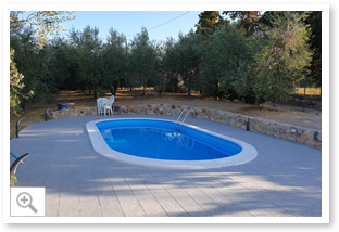 Piscines enterrées en kit en panneaux d'acier flexibles