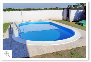 Piscines enterrées en kit en panneaux d'acier flexibles