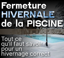 Instructions pour une fermeture hivernale correcte de la piscine pendant la période hivernale