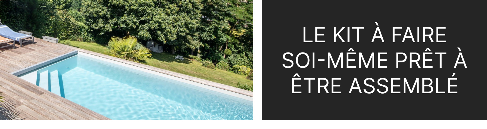 Piscines enterrées en kit panneaux d’acier à monter soi-même avec escalier d’angle sous liner 10x4 – h150 prêtes à être assemblées