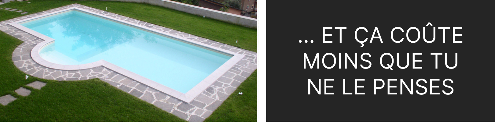 Piscine enterrée en kit panneaux d’acier avec escalier romain sous liner 10x4 – h150 : ça coûte moins que vous ne le pensez