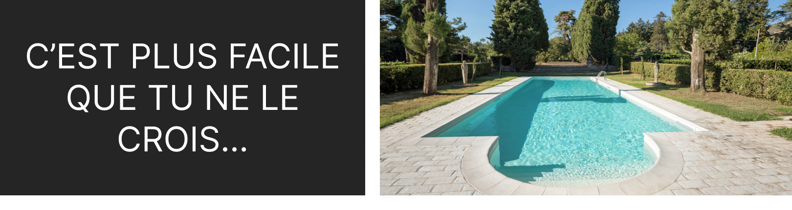 Piscine enterrée en kit panneaux d’acier à monter soi-même avec escalier romain sous liner 10x4 – h150 facile à installer