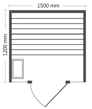 sauna infrarouge specifications technique