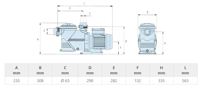 pompe de filtration piscine