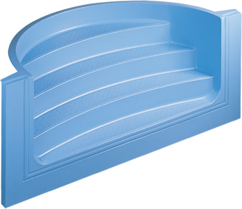 Kit piscine ce qui vous est envoyé escalier pour piscine enterrée en acier