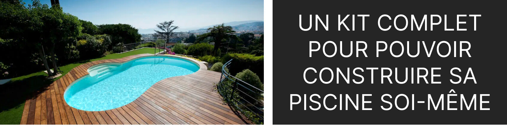 piscine enterrée préfabriqué d’extérieure en acier Kit piscine ce qui vous est envoyé structure en acier