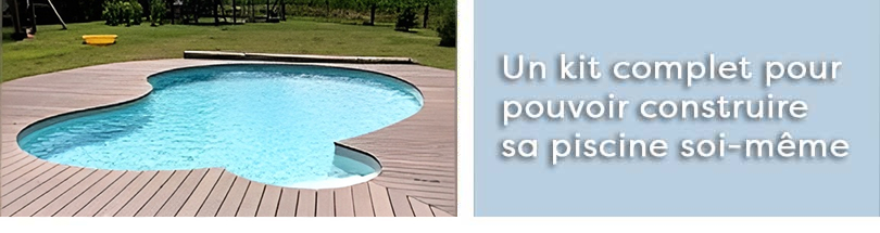 Kit piscine ce qui vous est envoyé structure en acier