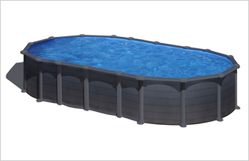 Kit piscine ce qui vous est envoyé structure en acier