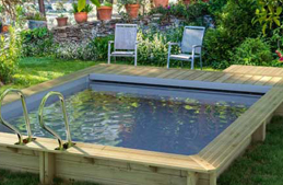 piscine en bois hors sol pour jardin beaute neturelle