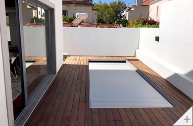 Piscine en bois hors sol URBAINE