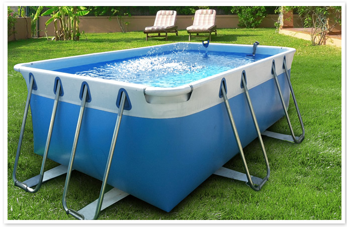 piscine plastique pour famille