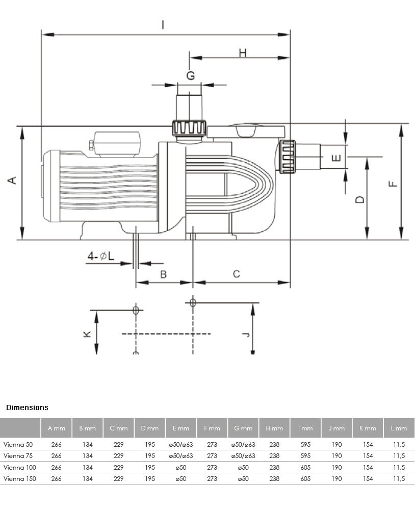 Pompe De Filtration pour piscine