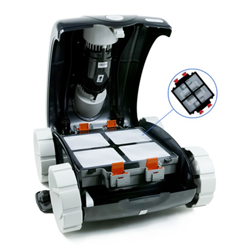 robot pour le nettoyage de la piscine luna