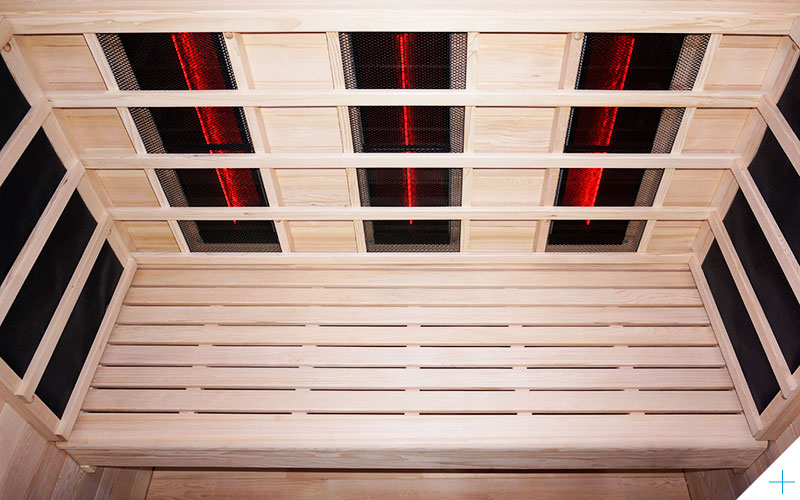 sauna infrarouge interiur
