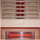 kit sauna à vendre en ligne avec radiateurs infrarouges - chauffage