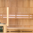 Sauna finlandese da interno - Kit porta in vetro