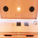 Sauna à infrarouges en bois de Hemlock du Canada - Led