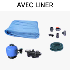 Systeme de filtration complet avec liner sur mesure