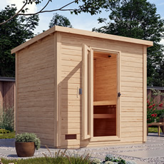 Sauna finlandais, sauna complet en kit, sauna jardin