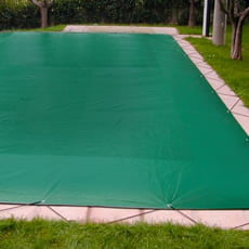 Bâche d'hiver pour piscine enterrée en fibre de verre Gardenia
