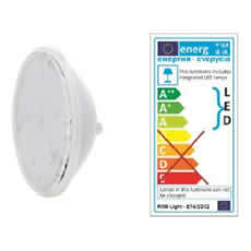 Ampoule PAR56 60 LED blanc 13,5W 12V ac – avec connecteur étanche