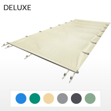 Bâche à barre 4 saisons DELUXE 580 gm2 piscine rectangulaire 