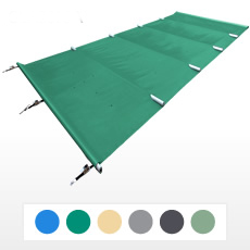 Bâche à barres CLASSIQUE 580g piscine rectangulaire 9x4 m