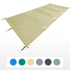 Bâche à barres 4 saisons CLASSIQUE 580 gm2 pour piscine rectangulaire 6x3m Bâche à barre 4 saisons CLASSIQUE piscine rectangulaire 6x3m