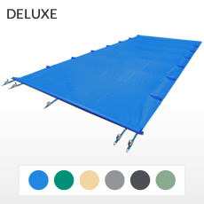 Bâche à barre  4 saisons CLASSIQUE 580 gmq format STANDARD pour piscine rectangulaire 8x4 m