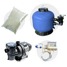 Kit de filtration avec MEDITERRANEE SIDE 450