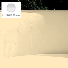 Liner pour piscine RONDE 350 h 120 - Sable Liner pour piscine RONDE 350 h 120 - Sable