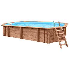 Piscine en bois hors sol JARDIN 814