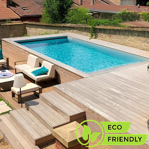 Piscine hors-sol autoportante en panneaux 8,65x3,05 m - Astrea