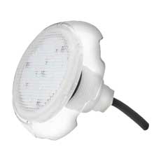 Lampe multicolore LED pour piscines enterrées